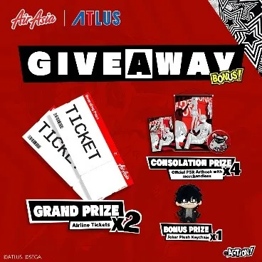 kolaborasi airasia x persona 5 royal 