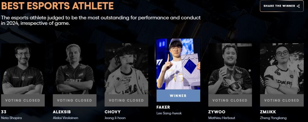 the game award