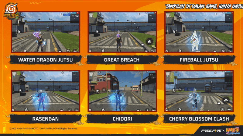 Freefire x Naruto Shippuden : Mau lihat Naruto Jumpshot?
