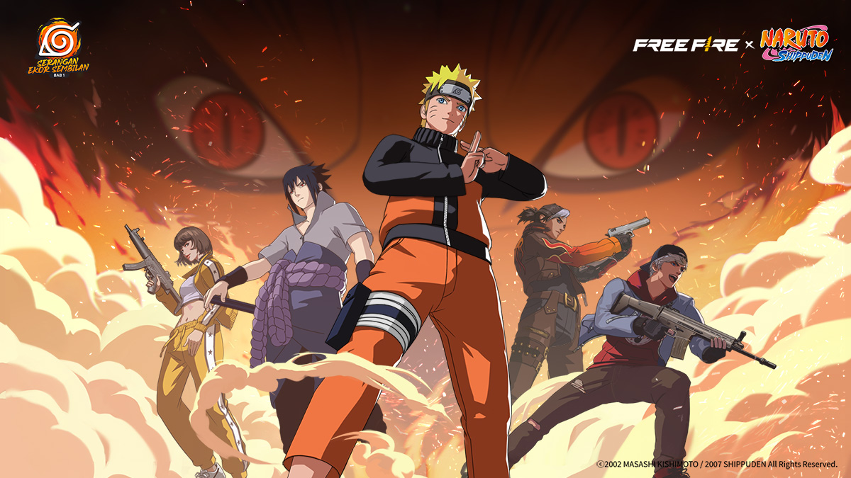 Freefire x Naruto Shippuden : Mau lihat Naruto Jumpshot?