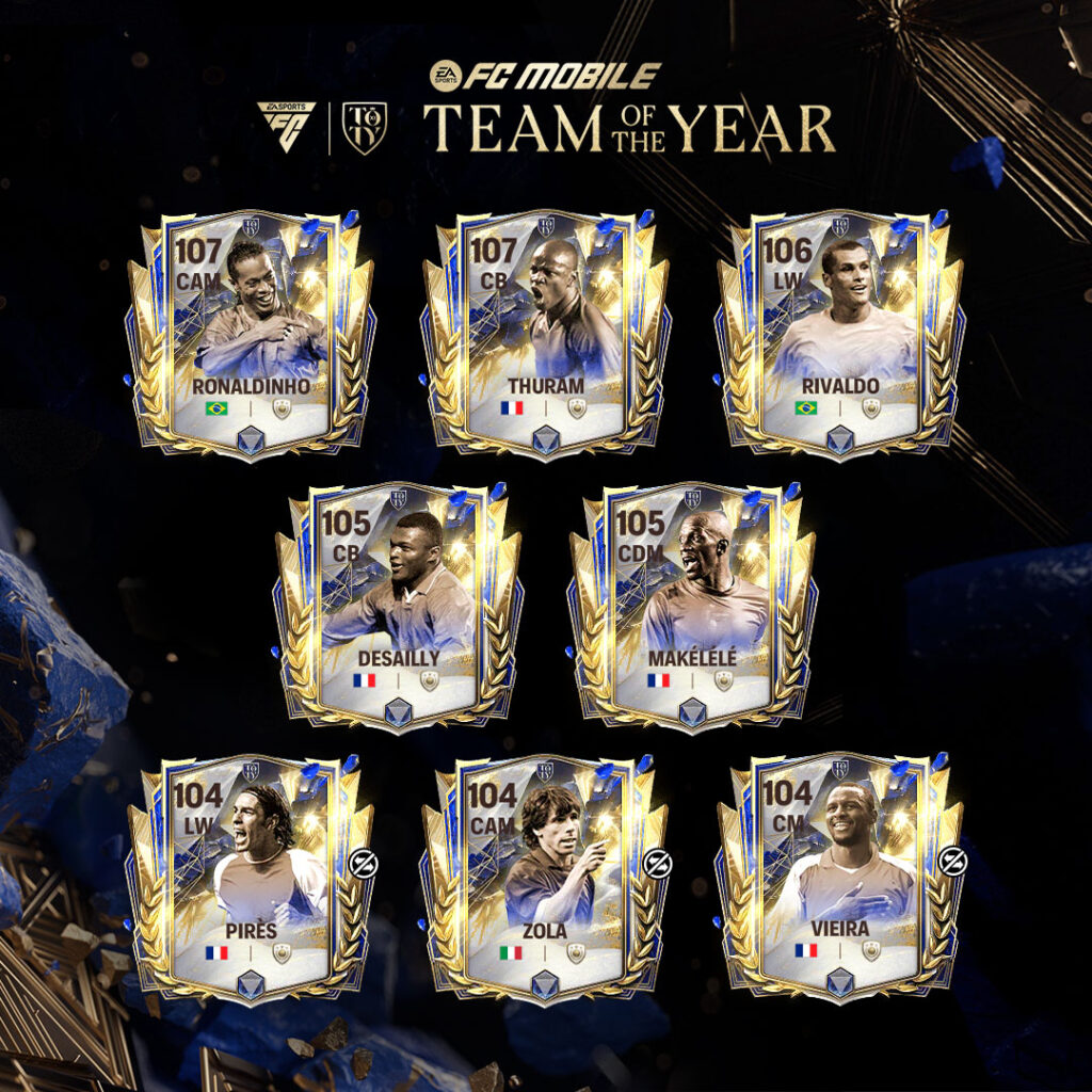 Team of the Year Kembali Hadir di FC Mobile: Banyak Pemain Bintang