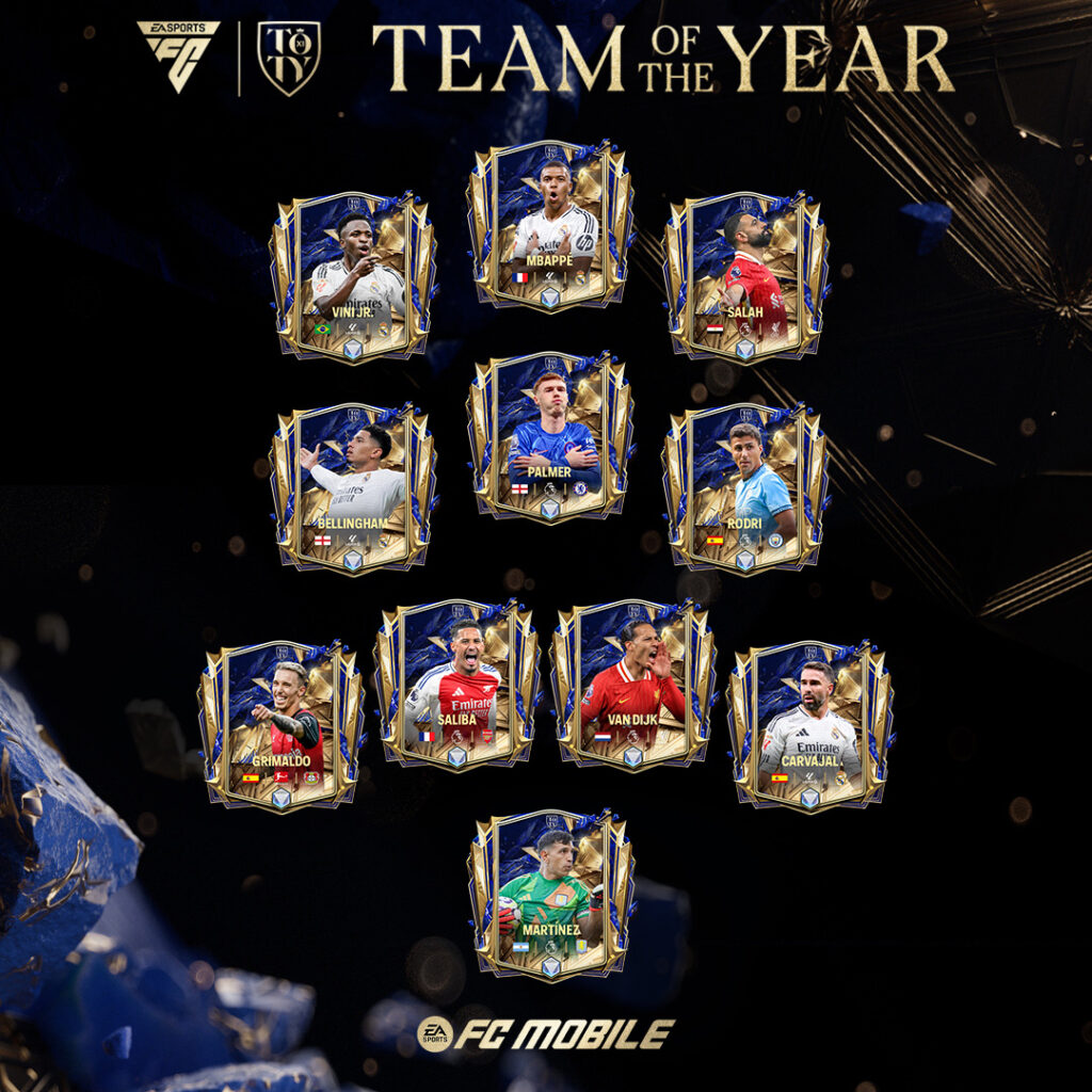 Team of the Year Kembali Hadir di FC Mobile: Banyak Pemain Bintang