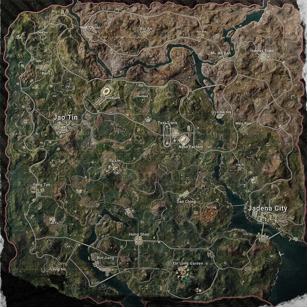 Map PUBG MOBILE 3.7