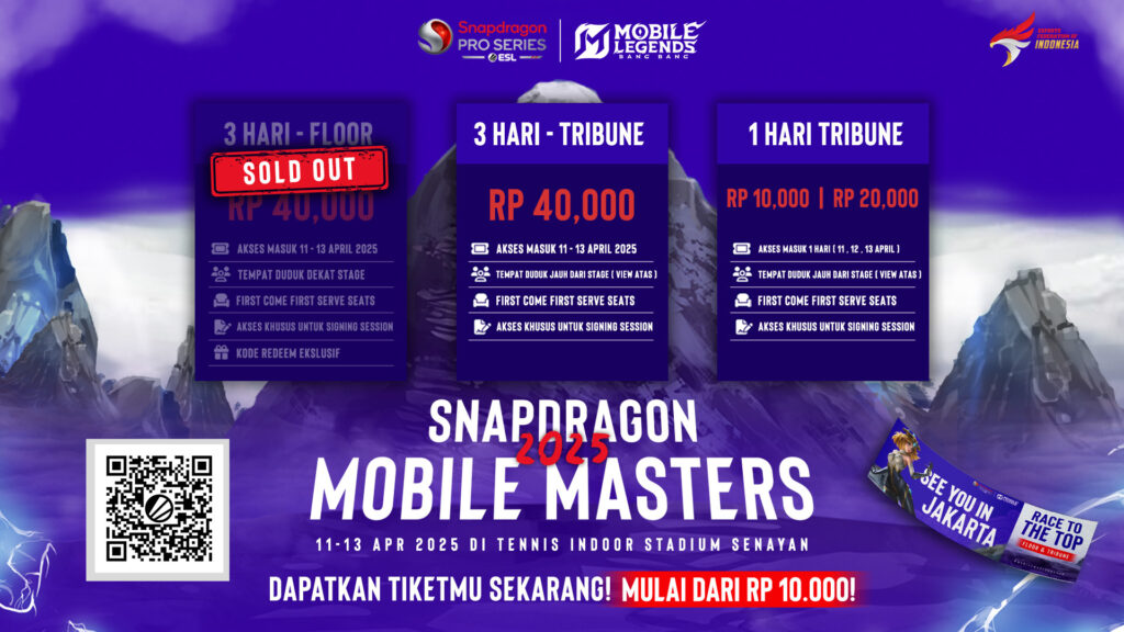 Jadwal Snapdragon Pro Series Mobile Masters 2025