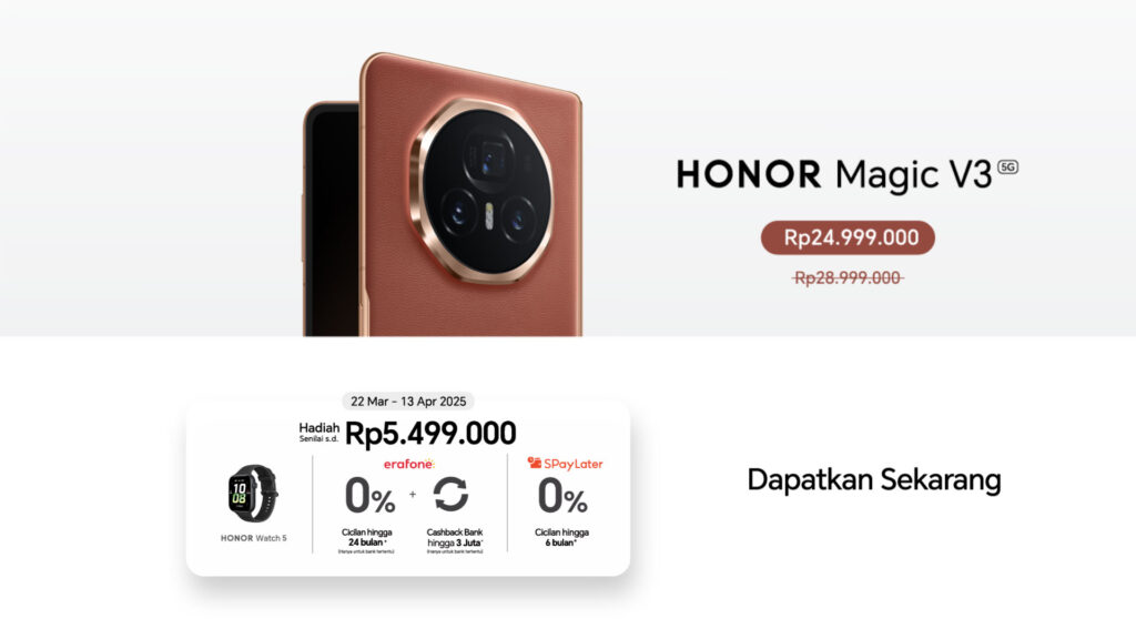 Keunggulan HONOR Magic V3