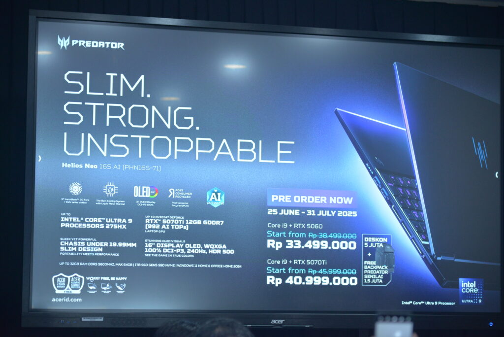 Kenalan dengan Laptop Gaming Baru ACER