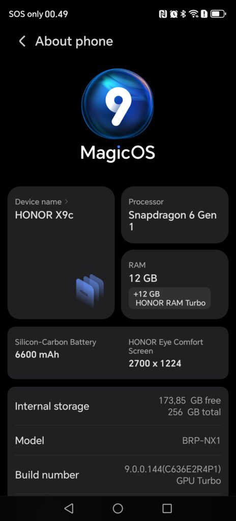 Review HONOR X9c
