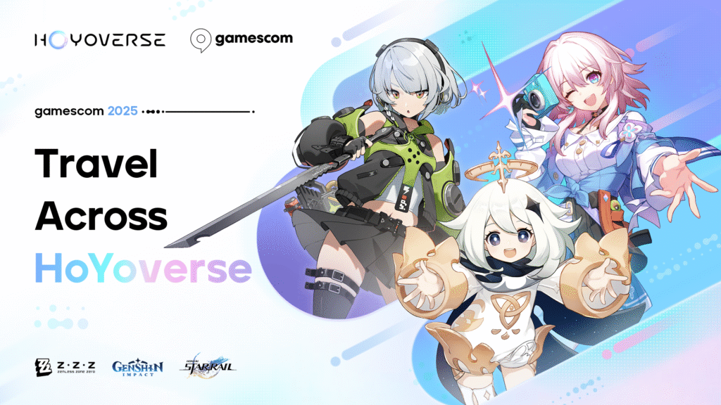 HoYoverse resmi hadir di gamescom 2025