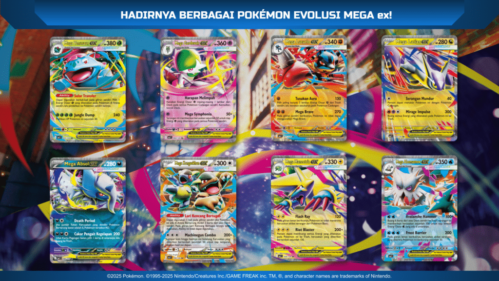 Pokémon TCG Seri Evolusi Mega
